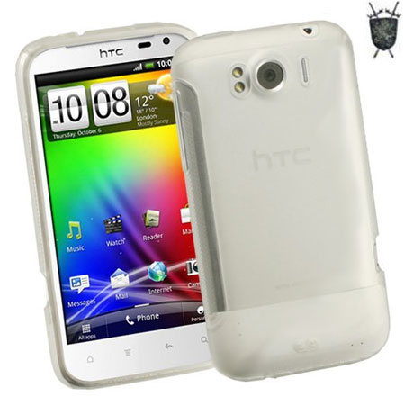 Housse HTC Sensation XL FlexiShield - Transparente