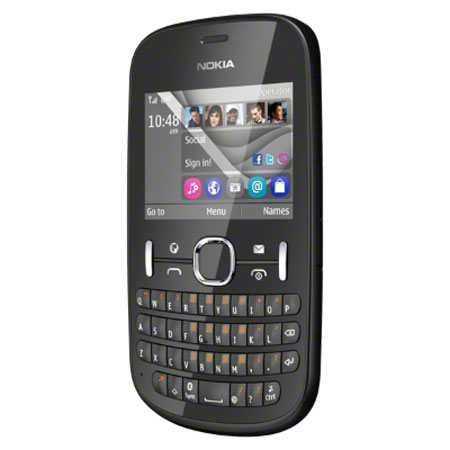 Sim Free Nokia Asha 201 - Black