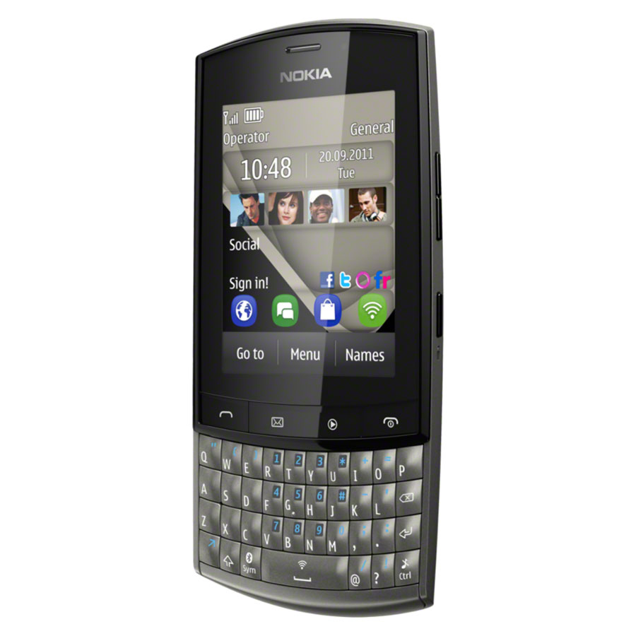 Sim Free Nokia Asha 303 - Graphite