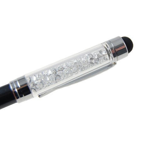 SD iDuo 2-in-1 Glamour Stylus - Black