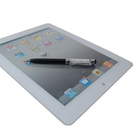 SD iDuo 2-in-1 Glamour Stylus - Black