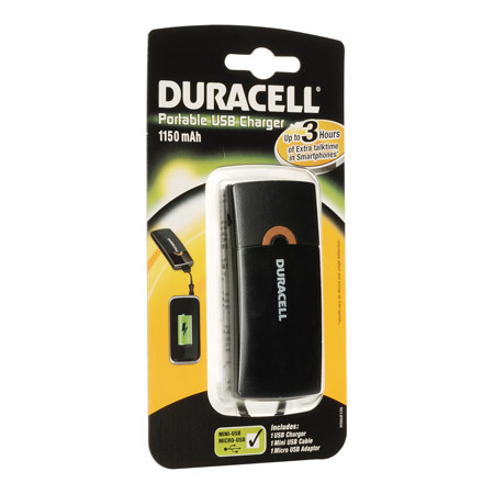 Duracell 3 Hour Portable USB Charger