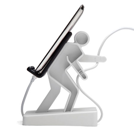 Monkey Business Boris Universal Phone Stand - White