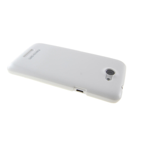 Funda HTC One X Metal-Slim UV Protective- Blanca