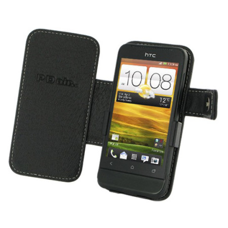 PDair Leather Book Case - HTC One V