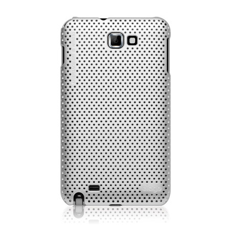 Coque Samsung Galaxy Note Elago Breath – Argent métallique