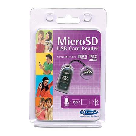 Integral microSD Card Reader