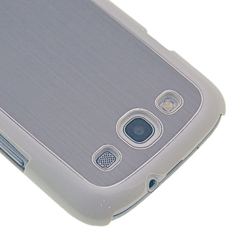 Uunique Metallic Case voor Samsung Galaxy S3 - Marmer Wit