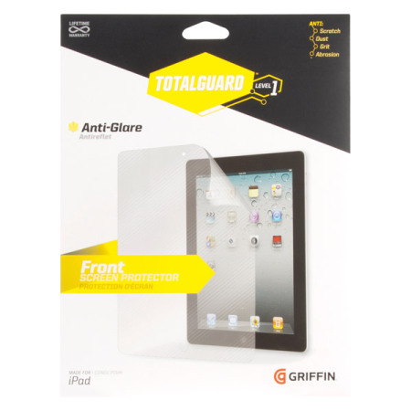 Griffin TotalGuard Level 1 Screen Protector for iPad 3