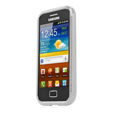 Soft Jacket Xpose voor Samsung Galaxy Ace Plus - Getint Wit