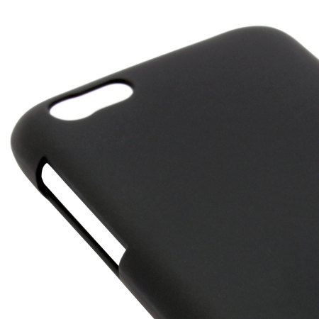 Metal-Slim Rubber Case for HTC One V - Black