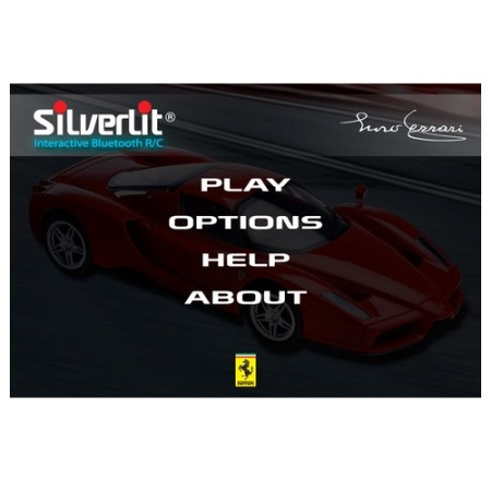 Coche contro remoto Silverlit Ferrari Enzo para Apple - Rojo