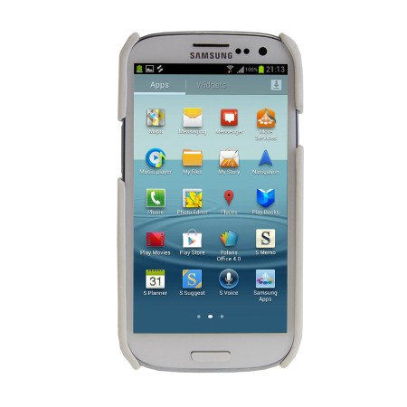 Samsung Galaxy S3 Slangenhuid Case - Wit