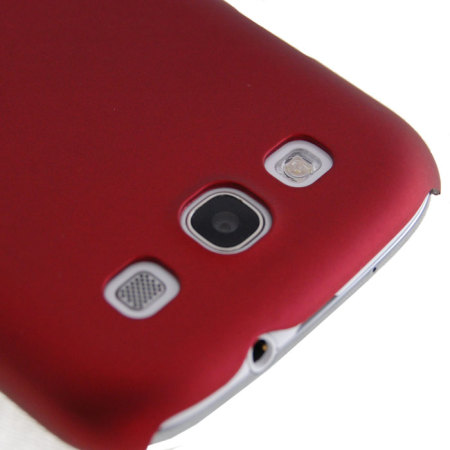 Metal-Slim Protective Case voor Samsung Galaxy S3 - Rood
