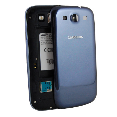 Genuine Samsung i9300 Battery Cover - Pebble