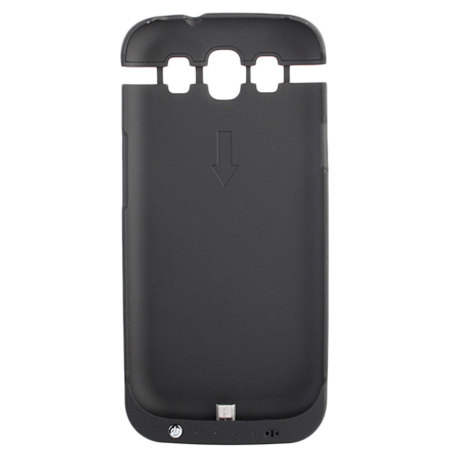 Samsung Galaxy S3 Battery Case 2200 mAh - Black