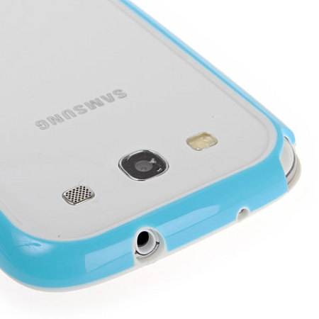 Bumper de goma para Samsung Galaxy S3 - Azul