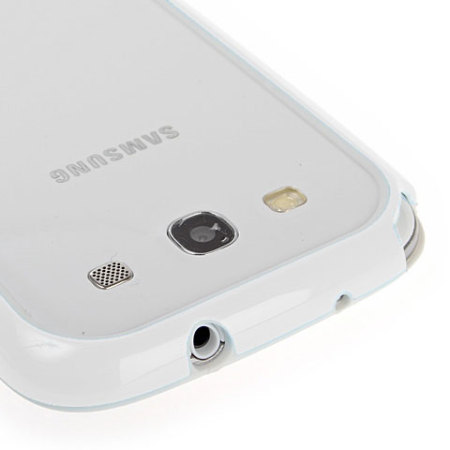 Samsung Galaxy S3 Bumper Case - Wit