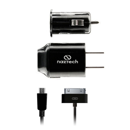 Naztech N120 1000mAh Compact Vehicle & Travel USB Charging Kit (US)