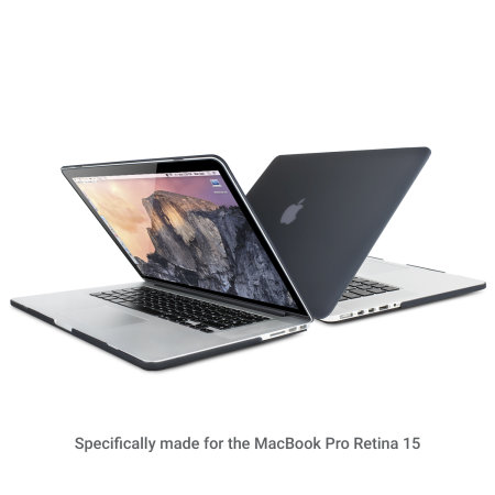 ToughGuard MacBook Pro Retina 15 Inch Hard Case - Zwart