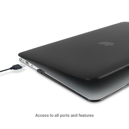 ToughGuard MacBook Air 13 Zoll Hülle Hard Case in Schwarz