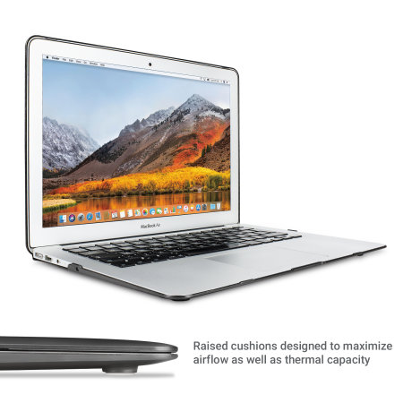 Olixar ToughGuard MacBook Air 13" Case (2009 To 2017) - Black