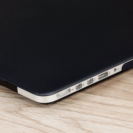 Olixar ToughGuard Satin MacBook Pro 15 with Retina Hard Case - Blac