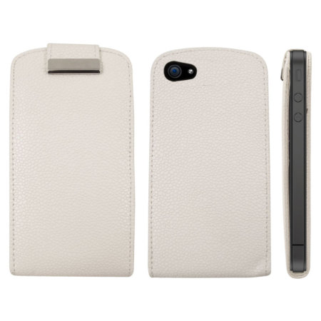 iPhone 5S / 5 Flip Case - White