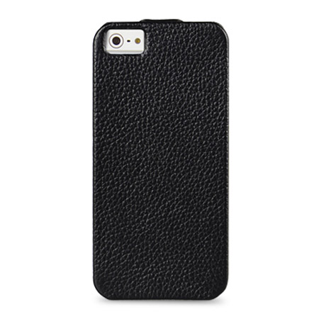 Melkco Leather Flip Case for iPhone 5S / 5 -  Black