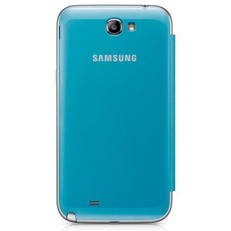 Genuine Samsung Galaxy Note 2 Flip Cover - Blue - EFC-1J9FBEGSTD