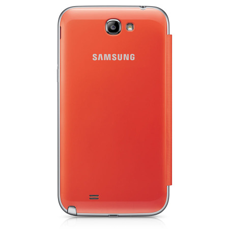 Flip Cover officielle Samsung Galaxy Note 2 EFC-1J9FOEGSTD – Orange