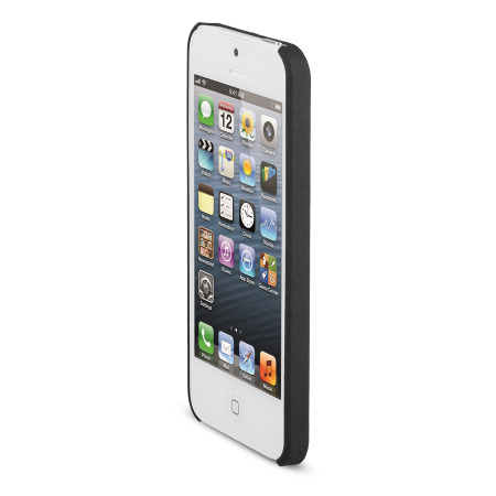 Coque iPhone 5S / 5 Sandblast Slim - Noire