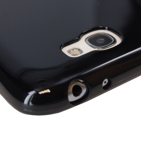 FlexiShield Skin voor Samsung Galaxy Note 2 - Zwart