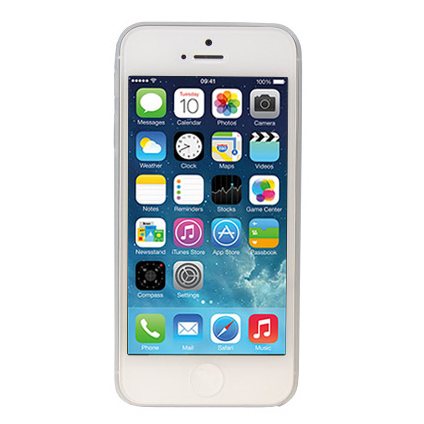Coque iPhone 5S / 5 Ultra fine - Blanche