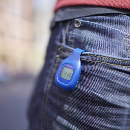 Tracker Fitbit sans fil Fitness de poche - Charbon