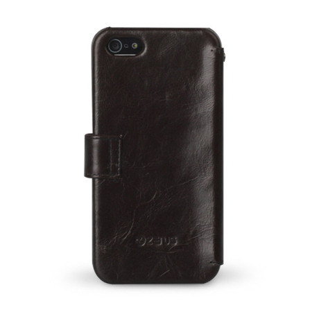 Funda iPhone 5S / 5 Zenus Estime Leather Diary Series - Marrón