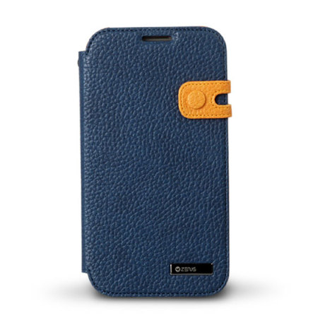 Zenus Masstige Color Edge Diary Case for Samsung Galaxy Note 2 - Navy