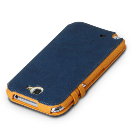 Zenus Masstige Color Edge Diary Case for Samsung Galaxy Note 2 - Navy