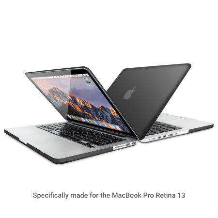Olixar ToughGuard MacBook Pro Retina 13" Case (2012 To 2015) - Black