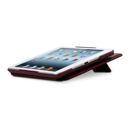 Zenus Neo Classic Diary for iPad Mini 3 / 2 / 1 - Wine Red