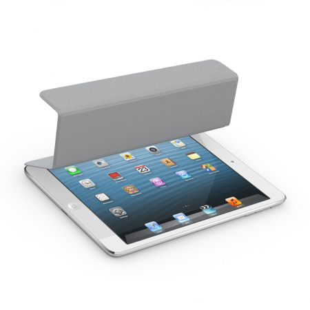 Smart Cover cuero para iPad Mini 2 / iPad Mini - Gris