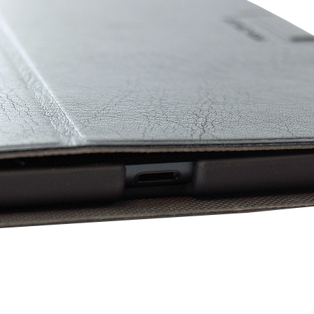 Macally iPad Mini 3 / 2 / 1 Rotating Folio Case with Stand- Black