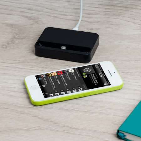 Dock iPhone 5S / 5C / 5 - Dock Lightning de chargement & sync. - Noir