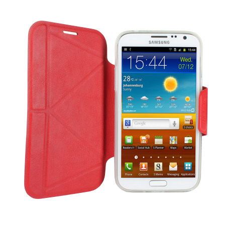 Momax The Core Smart Case For Samsung Galaxy Note 2 - Red