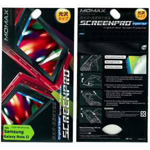 Momax Crystal Clear Screen Protector voor Samsung Galaxy Note 2