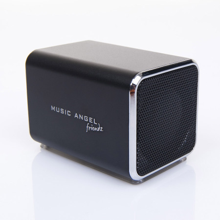 Music Angel Friendz Portable Stereo Speaker - Black
