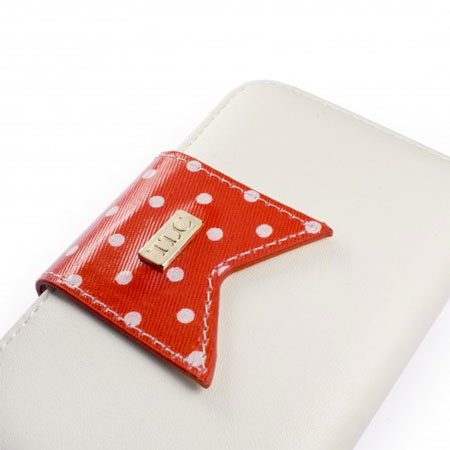 Tuff Luv Polka Hot Case iPhone 5 Tasche in Rot und Weiß