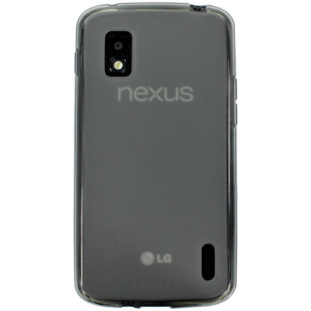 Coque Google Nexus 4 FlexiShield - Noire fumée