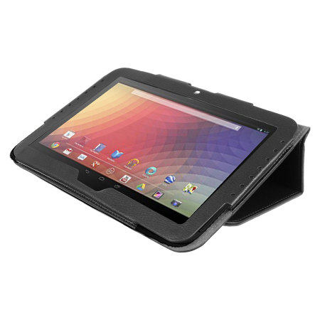 SD Stand and Type Case for Google Nexus 10 - Black