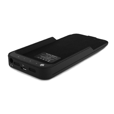 Power Jacket Case 2000mAh voor iPhone 5S / 5 - Wit